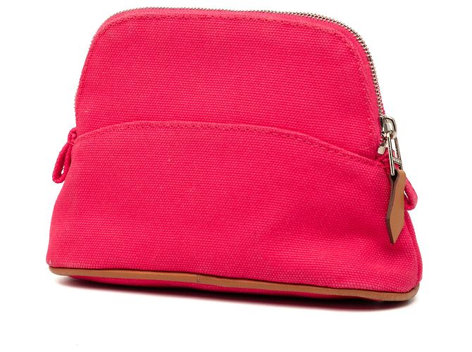 Hermès Bolide Mini Mini Canvas Etui Rosa Pink - Ansicht 2