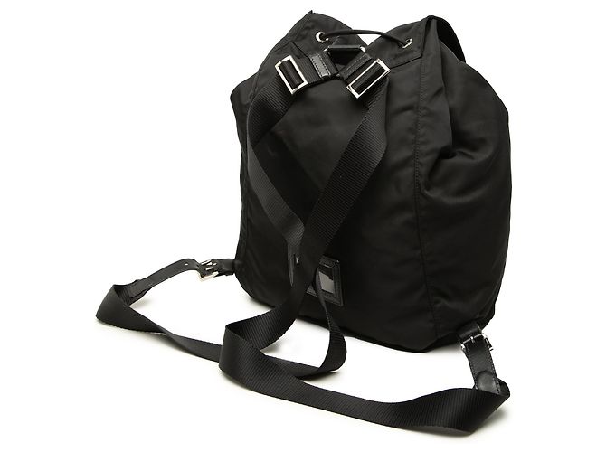 Prada Rucksack aus schwarzem Tessuto - Ansicht 2