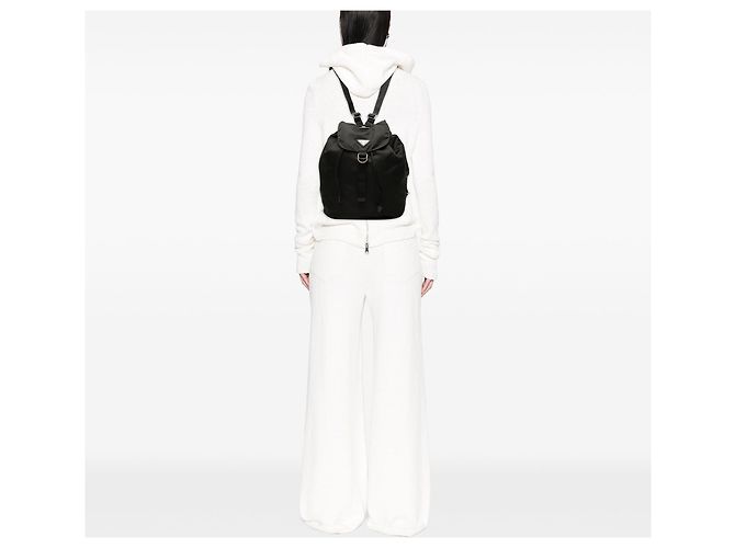 Prada Rucksack aus schwarzem Tessuto - Ansicht 6
