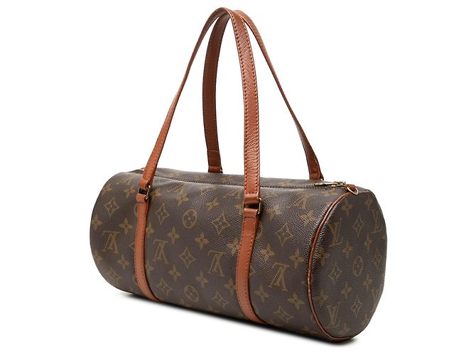 Louis Vuitton Brown Monogram Papillon 30 Marrone - vista 2