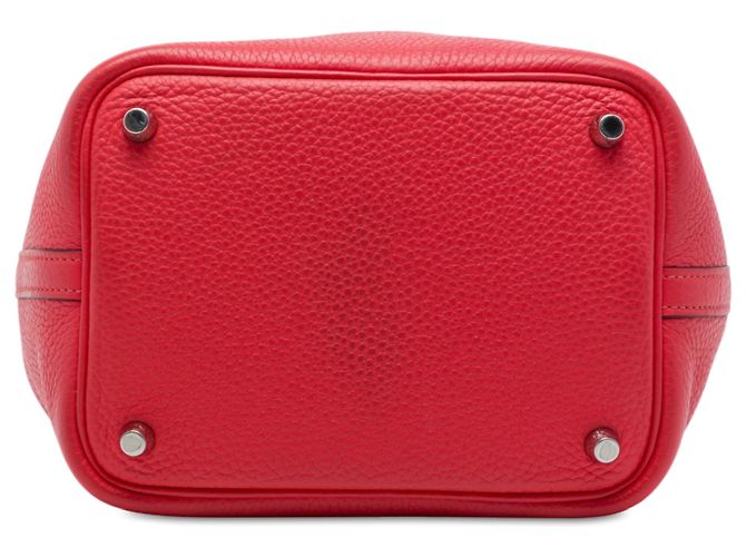 Hermès Red Clemence Picotin Lock 18 Rosso - vista 3