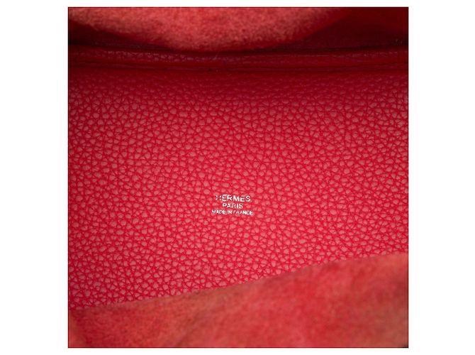 Hermès Red Clemence Picotin Lock 18 Rosso - vista 4