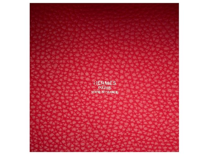 Hermès Red Clemence Picotin Lock 18 Rosso - vista 5
