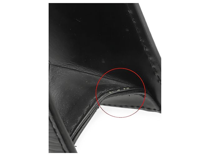 Louis Vuitton Black Epi Monceau 28 Nero - Ansicht 8