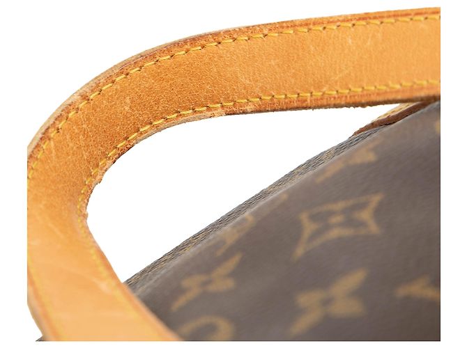 Louis Vuitton Brown Monogram Sac Souple 35 Marrone - vista 7
