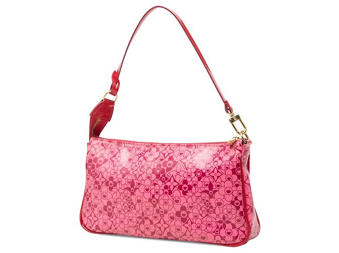 Louis Vuitton Pink Takashi Murakami Cosmic Blossom Pochette Accessoires Rose - vue 2