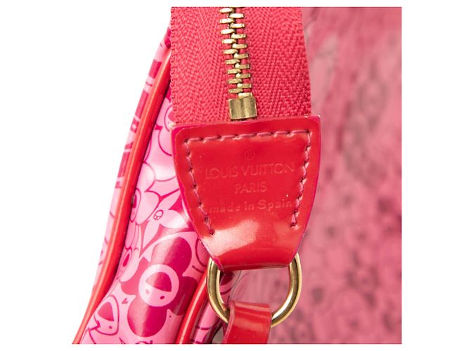 Louis Vuitton Pink Takashi Murakami Cosmic Blossom Pochette Accessoires Rose - vue 5