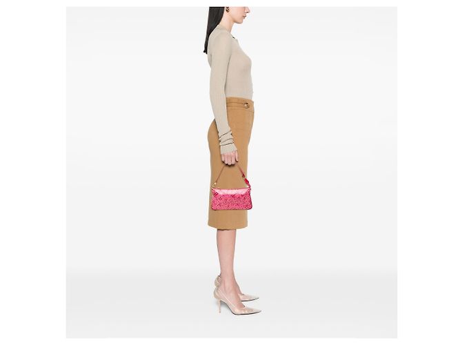 Louis Vuitton Pink Takashi Murakami Cosmic Blossom Pochette Accessoires Rose - vue 6
