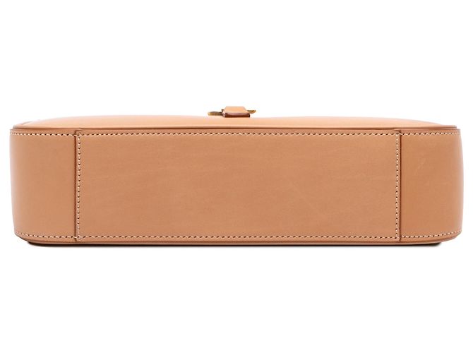 Saint Laurent Le 5 a 7 in pelle di vitello liscia marrone Marrone chiaro - vista 3