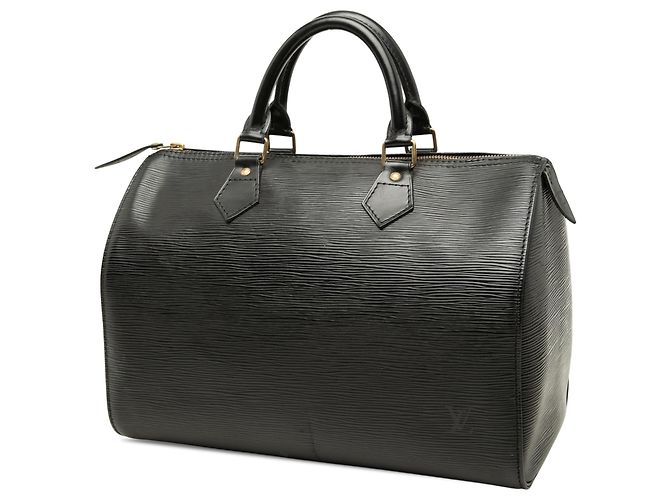 Louis Vuitton Black Epi Speedy 30 Nero - vista 2