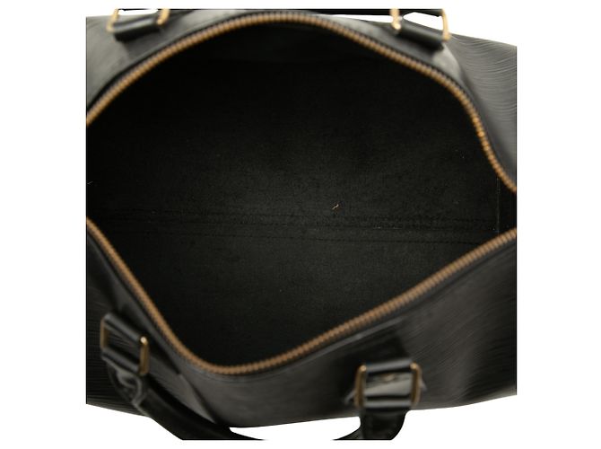 Louis Vuitton Black Epi Speedy 30 Nero - vista 4
