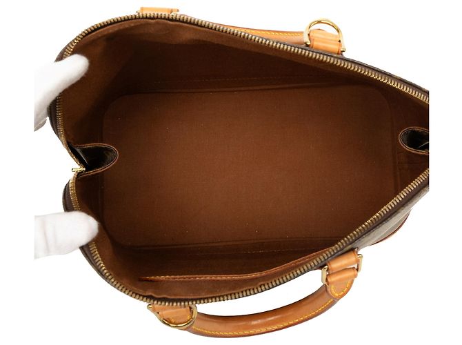 Louis Vuitton Brown Monogram Alma PM Marrone - vista 4