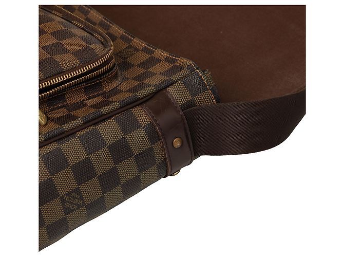 Louis Vuitton Brown Damier Ebene Melville Marrone - vista 7