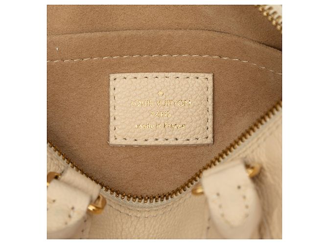Louis Vuitton Brown Monogram Empreinte Giant Papillon BB Marrone Beige - vista 5