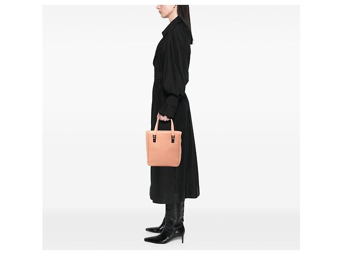 Chanel Pink CC Chocolate Bar Caviar Tote - Ansicht 6