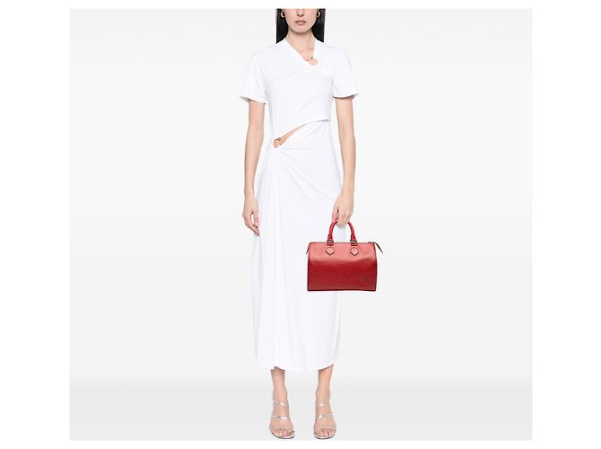 Louis Vuitton Red Epi Speedy 25 Rot - Ansicht 6