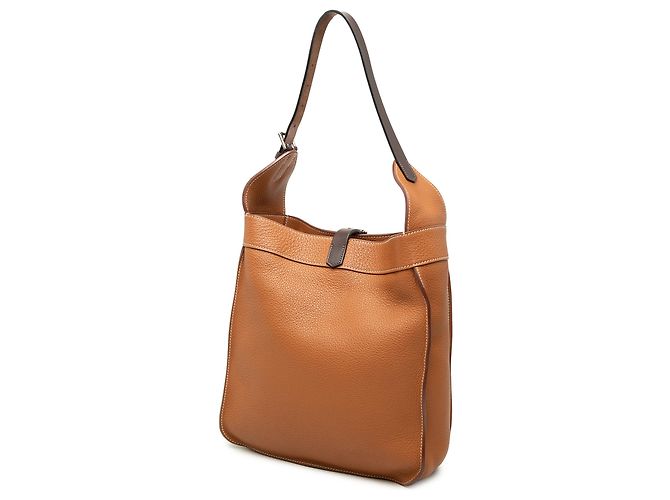 Hermès Brown Clemence Marwari PM Marrone - vista 2