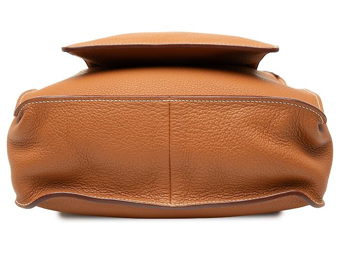 Hermès Brown Clemence Marwari PM Marrone - vista 3