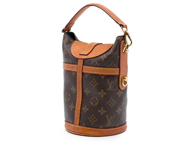 Borsa Bucket Duffle Louis Vuitton Brown Monogram Marrone - vista 2