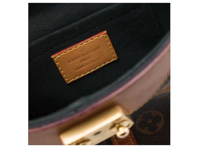 Borsa Bucket Duffle Louis Vuitton Brown Monogram Marrone - vista 5
