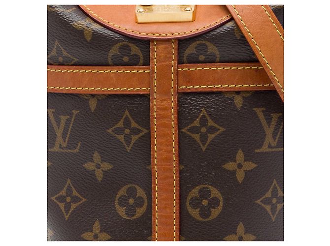 Borsa Bucket Duffle Louis Vuitton Brown Monogram Marrone - vista 6