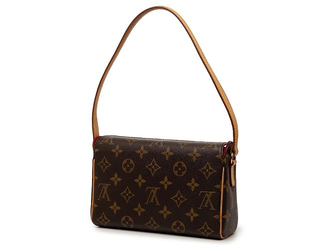 Louis Vuitton Brown Monogram Recital Marrone - vista 2