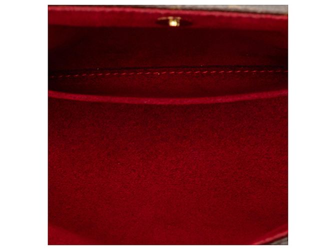 Louis Vuitton Brown Monogram Recital Marrone - vista 4
