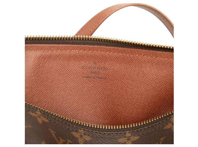 Louis Vuitton Brown Monogram Papillon 30 Marrone - vista 5