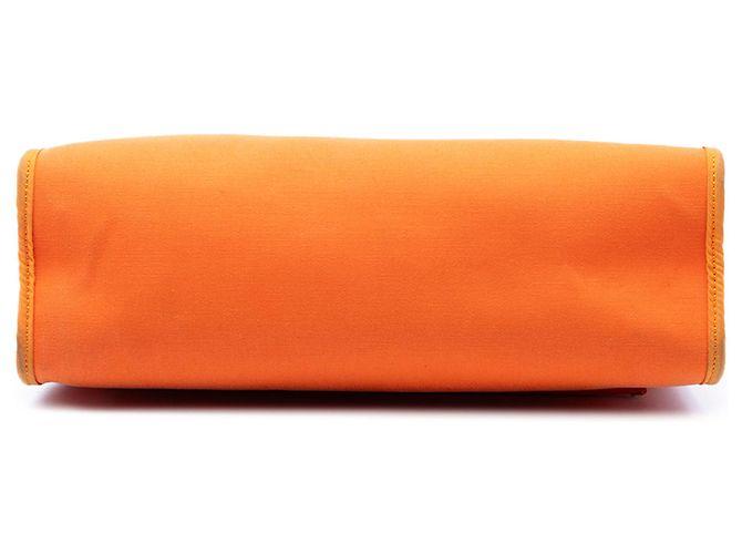 Hermès Orange Toile Herbag Zip 31 Arancione - vista 3