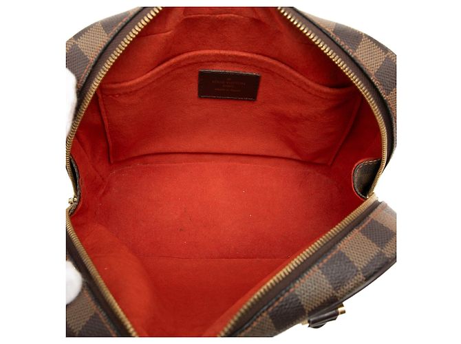 Louis Vuitton Brown Damier Ebene Mini Sarria Marrone - vista 4