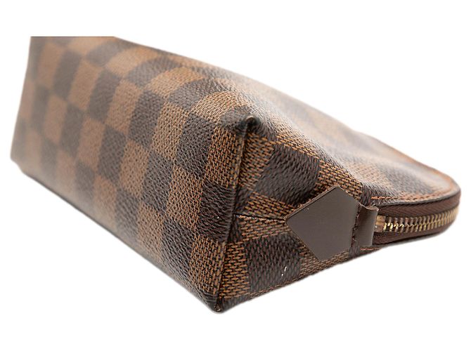 Beauty Case Louis Vuitton Brown Damier Ebene PM Marrone - vista 6