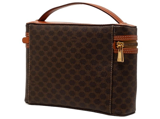 16 Céline Borsa beauty Celine Brown Macadam Coated Canvas Marrone - vista 2