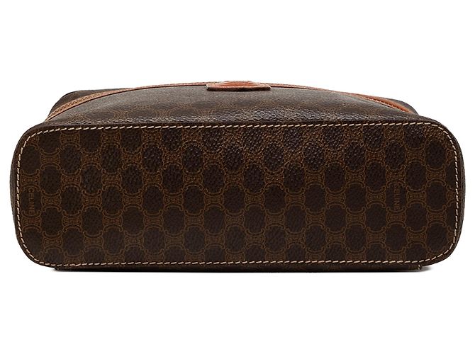 16 Céline Borsa beauty Celine Brown Macadam Coated Canvas Marrone - vista 3