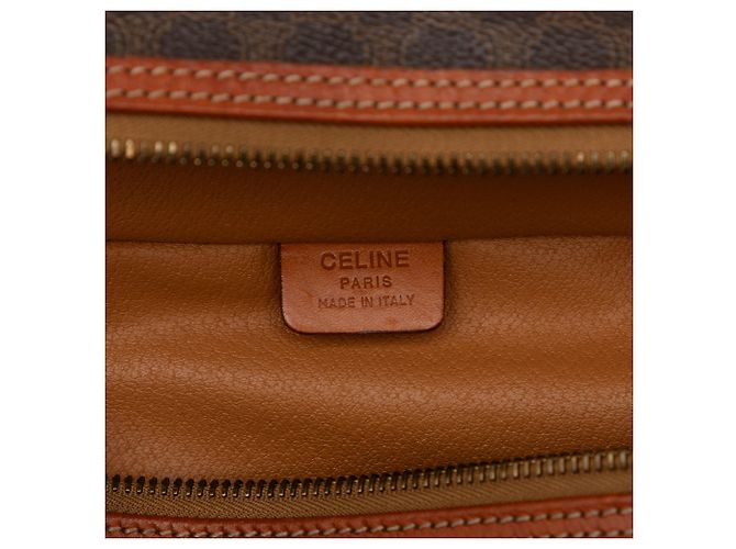 16 Céline Borsa beauty Celine Brown Macadam Coated Canvas Marrone - vista 5