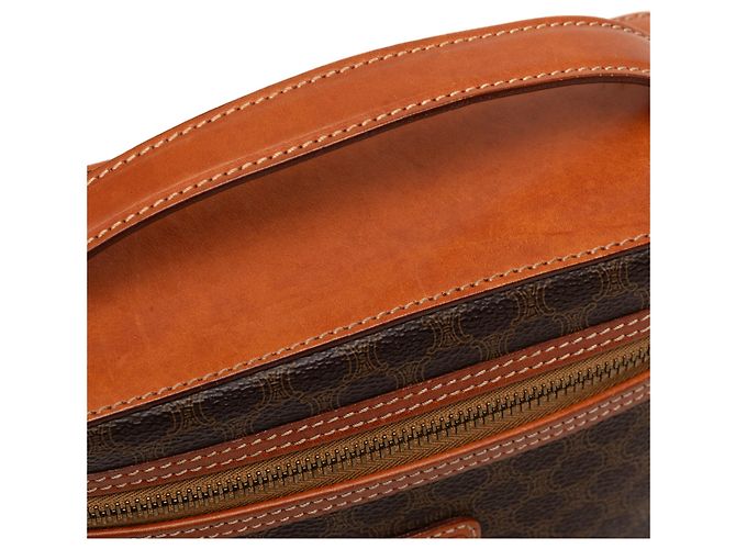 16 Céline Borsa beauty Celine Brown Macadam Coated Canvas Marrone - vista 6