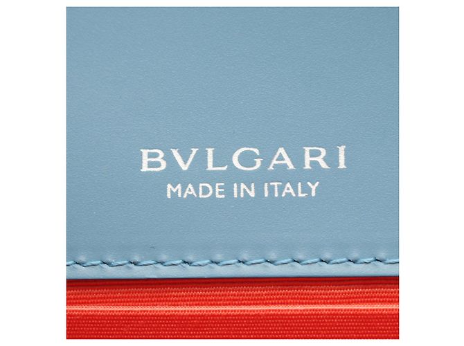 Bulgari Bvlgari Serpenti Forever Crossbody in pelle blu Blu chiaro - vista 4