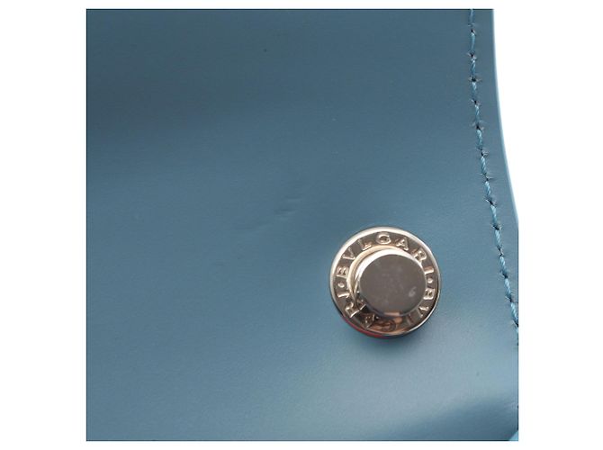 Bulgari Bvlgari Serpenti Forever Crossbody in pelle blu Blu chiaro - vista 5
