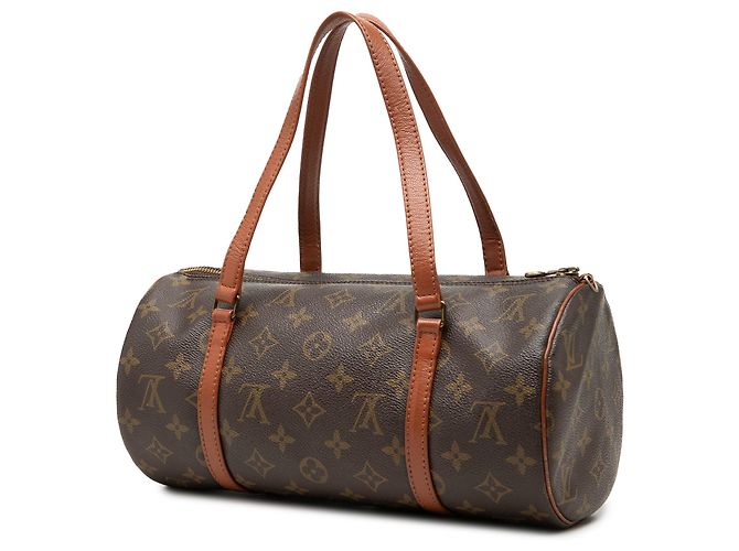 Louis Vuitton Brown Monogram Papillon 30 Marrone - vista 2