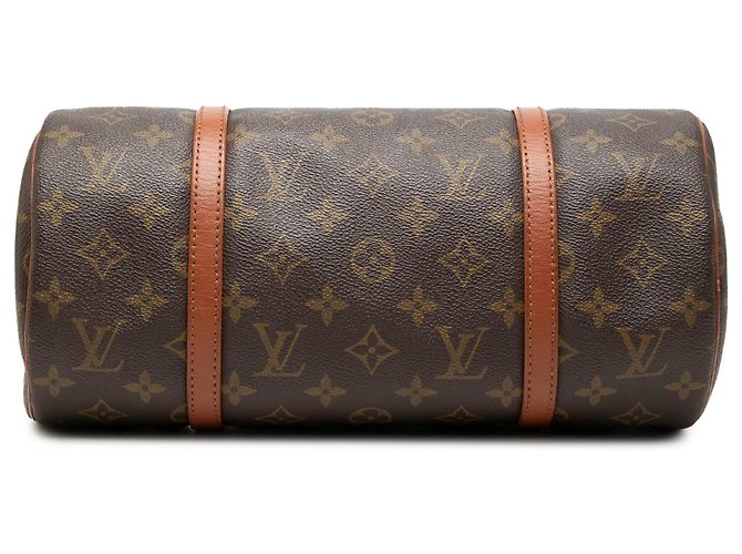 Louis Vuitton Brown Monogram Papillon 30 Marrone - vista 3