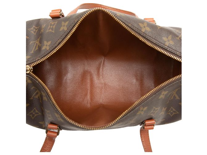 Louis Vuitton Brown Monogram Papillon 30 Marrone - vista 4