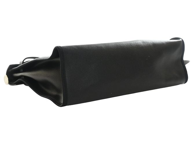 Hermès Black Toile H Berline Herbag Zip 31 Nero - vista 5