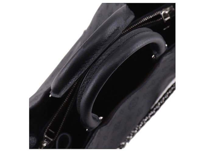 Borsa Louis Vuitton Black Monogram Mahina Bella Tote Nero - vista 11
