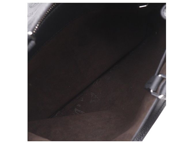 Borsa Louis Vuitton Black Monogram Mahina Bella Tote Nero - vista 5