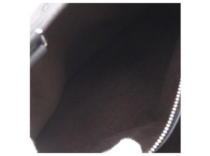 Borsa Louis Vuitton Black Monogram Mahina Bella Tote Nero - vista 6