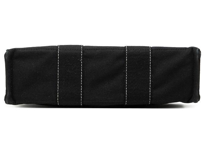 Hermès Black Canvas Fourre Tout PM Nero - vista 3