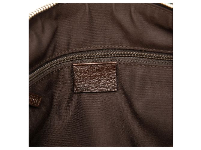 Borsa Gucci Beige GG Canvas Web Pop - vista 5