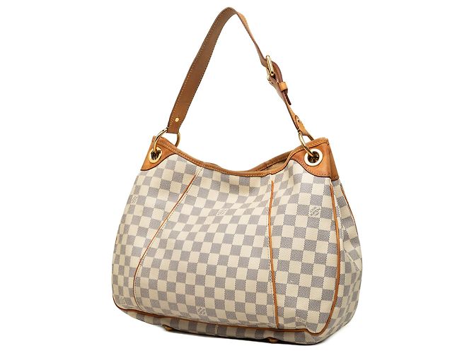 Louis Vuitton White Damier Azur Galliera PM Bianco - vista 2