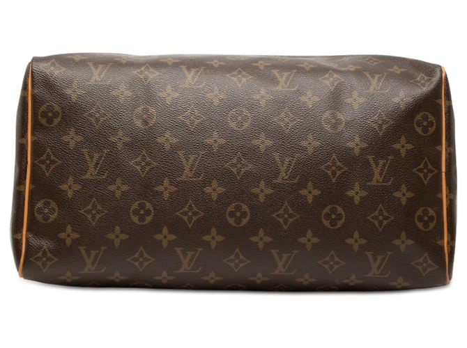 Louis Vuitton Brown Monogram Speedy 35 Marrone - vista 3