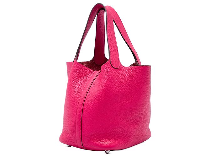 Hermès Pink Clemence Picotin Lock 18 - view 2