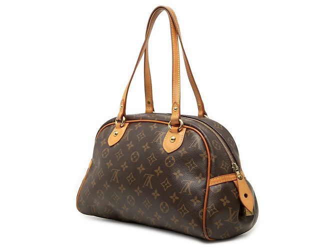 Louis Vuitton Brown Monogram Montorgueil PM Marrone - vista 2